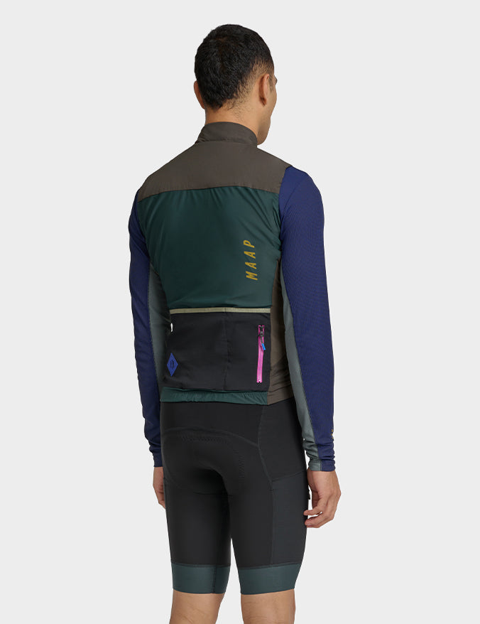 Alt_Road Thermal Vest - Burnt Olive Green