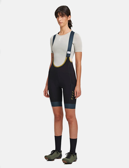 Women's Alt_Road Cargo Bib - Black