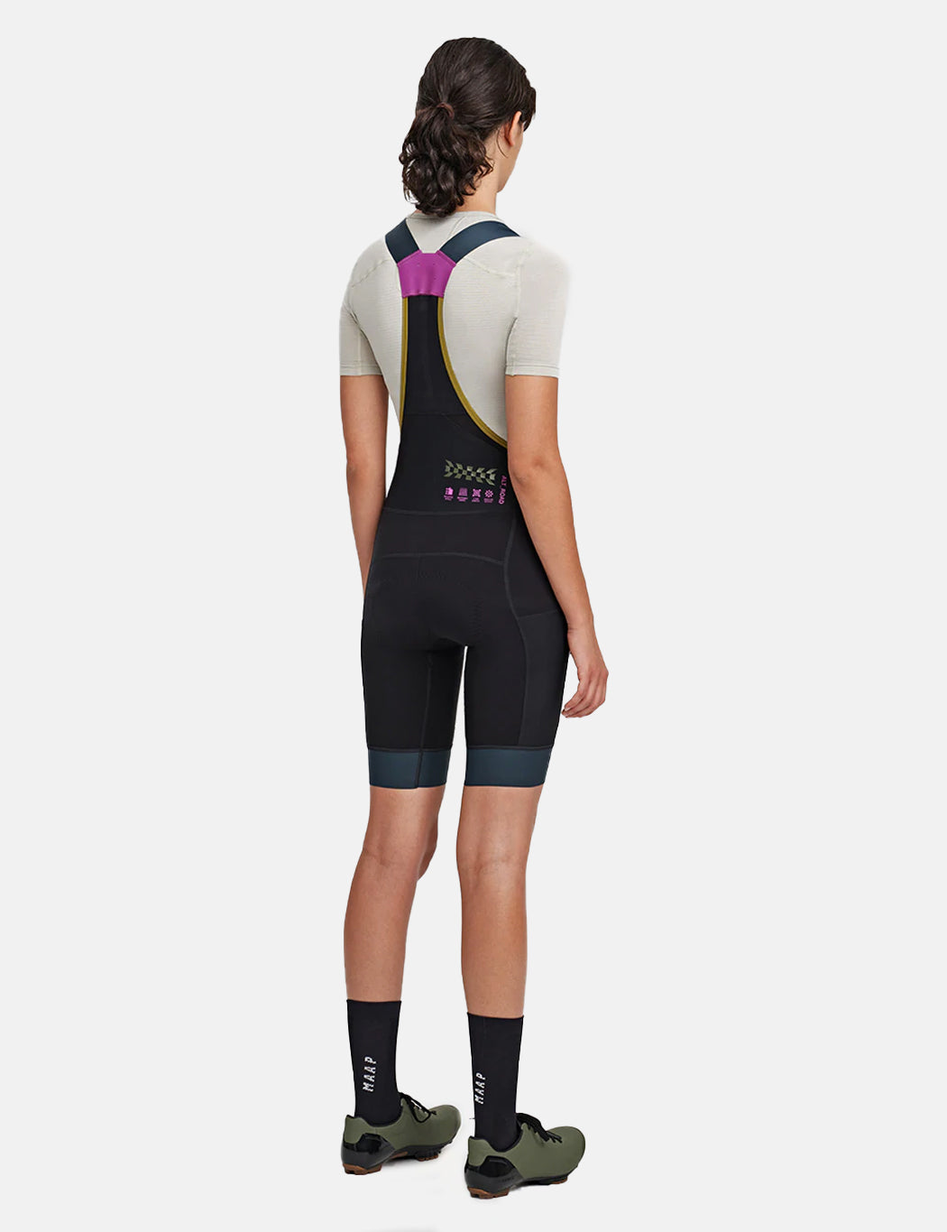 Women's Alt_Road Cargo Bib - Black