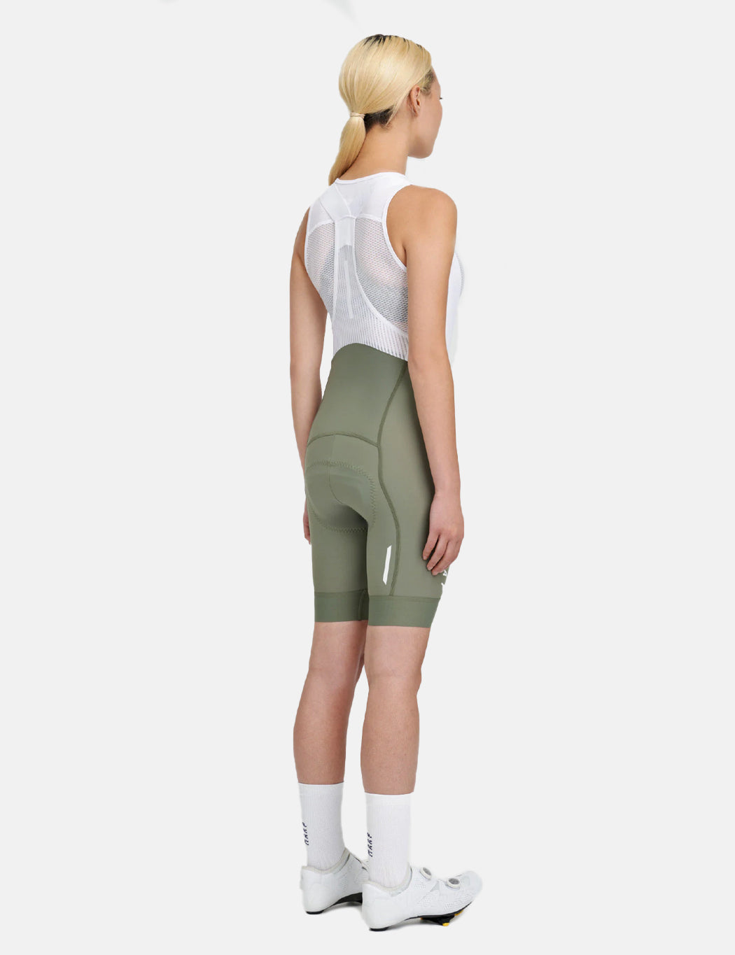 Women's Team Bib Evo - Seagrass Green/White