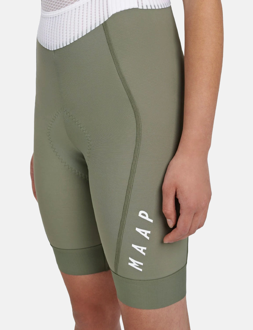 Women's Team Bib Evo - Seagrass Green/White