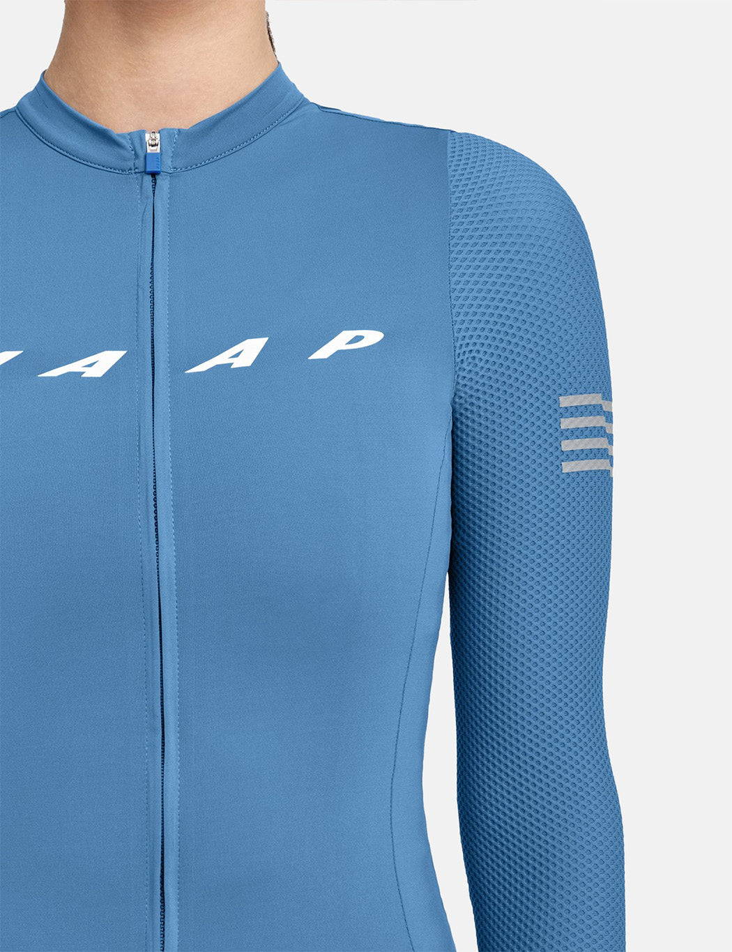 Women's Evade Pro Base Long Sleeve Jersey - Steel Blue