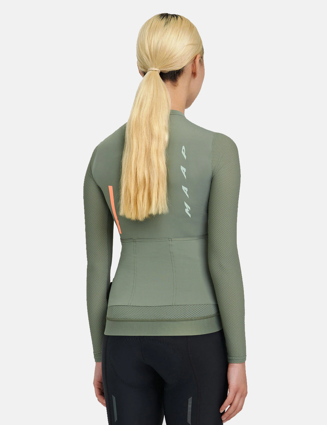 Women's Evade Pro Base Long Sleeve Jersey - Seagrass Green