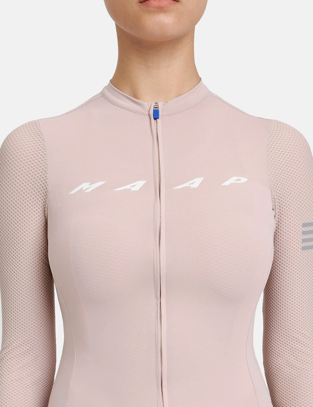 Women's Evade Pro Base Long Sleeve Jersey - Chalk Pink