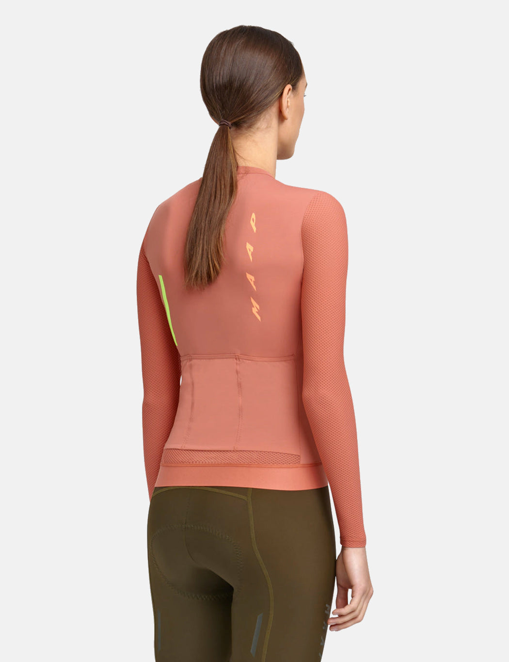 Women's Evade Pro Base Long Sleeve Jersey - Rose Pink