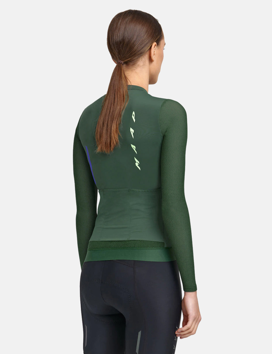 Maillot manches longues Evade Pro Base pour femme – Vert Land