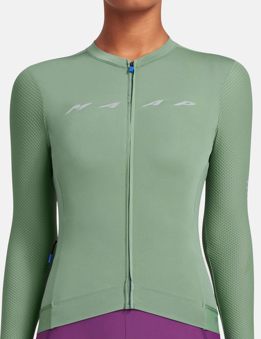 Women's Evade Pro Long Sleeve Jersey 2.0 - Sedonia Sage Green