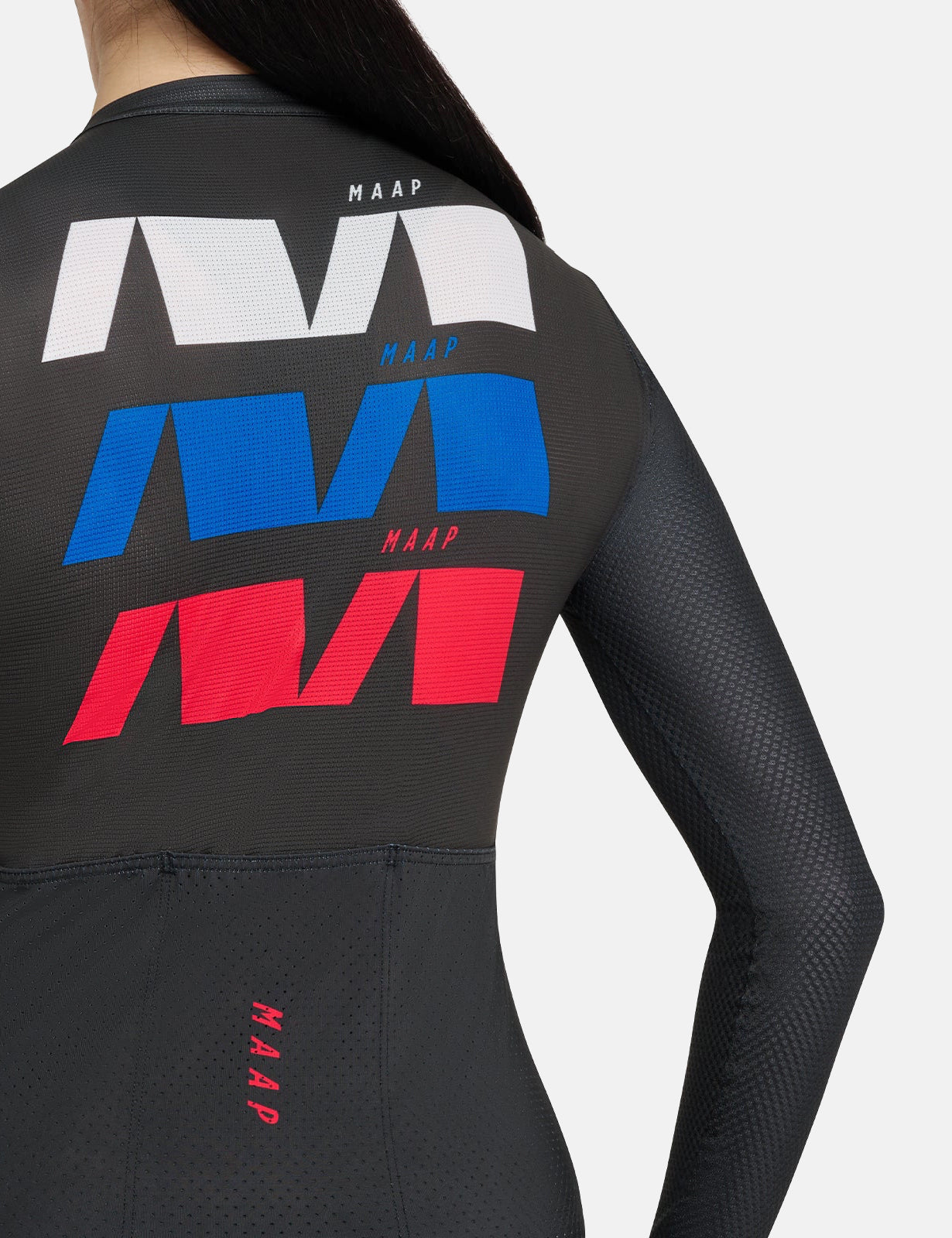 Womens Trace Pro Air Long Sleeve Jersey - Black