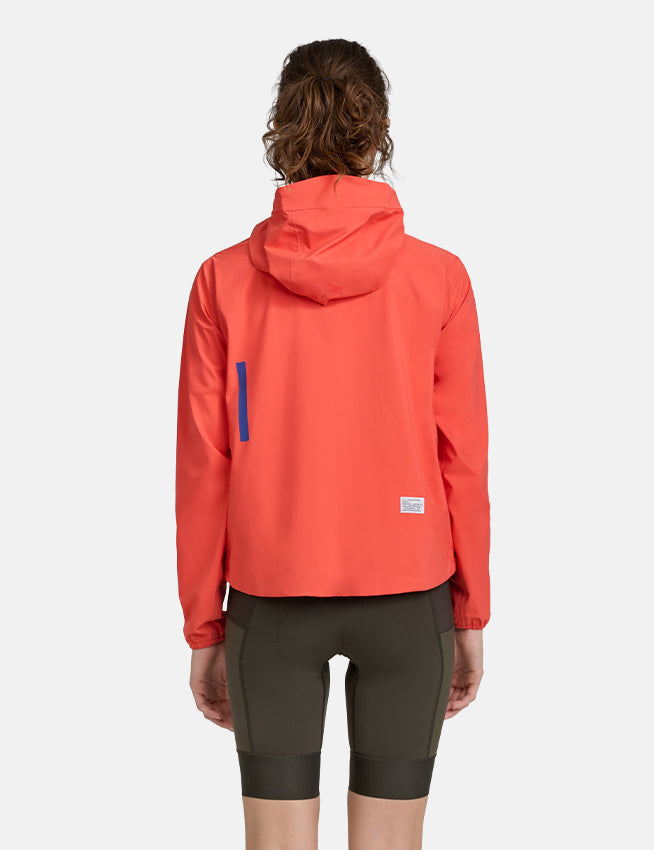 Womens Alt_Road Anorak - Mars Red