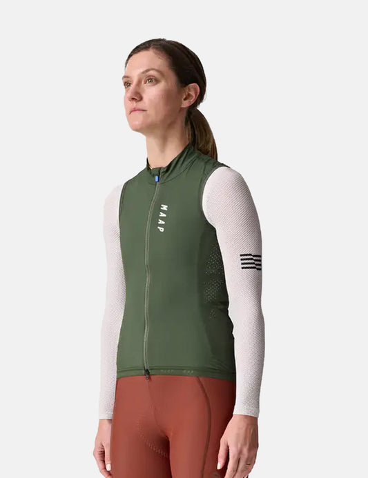 Gilet d'équipe Draft femme - Vert bronze