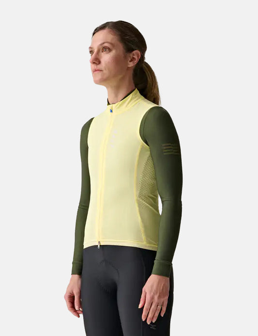 Womens Draft Team Vest - Citrus Yellow
