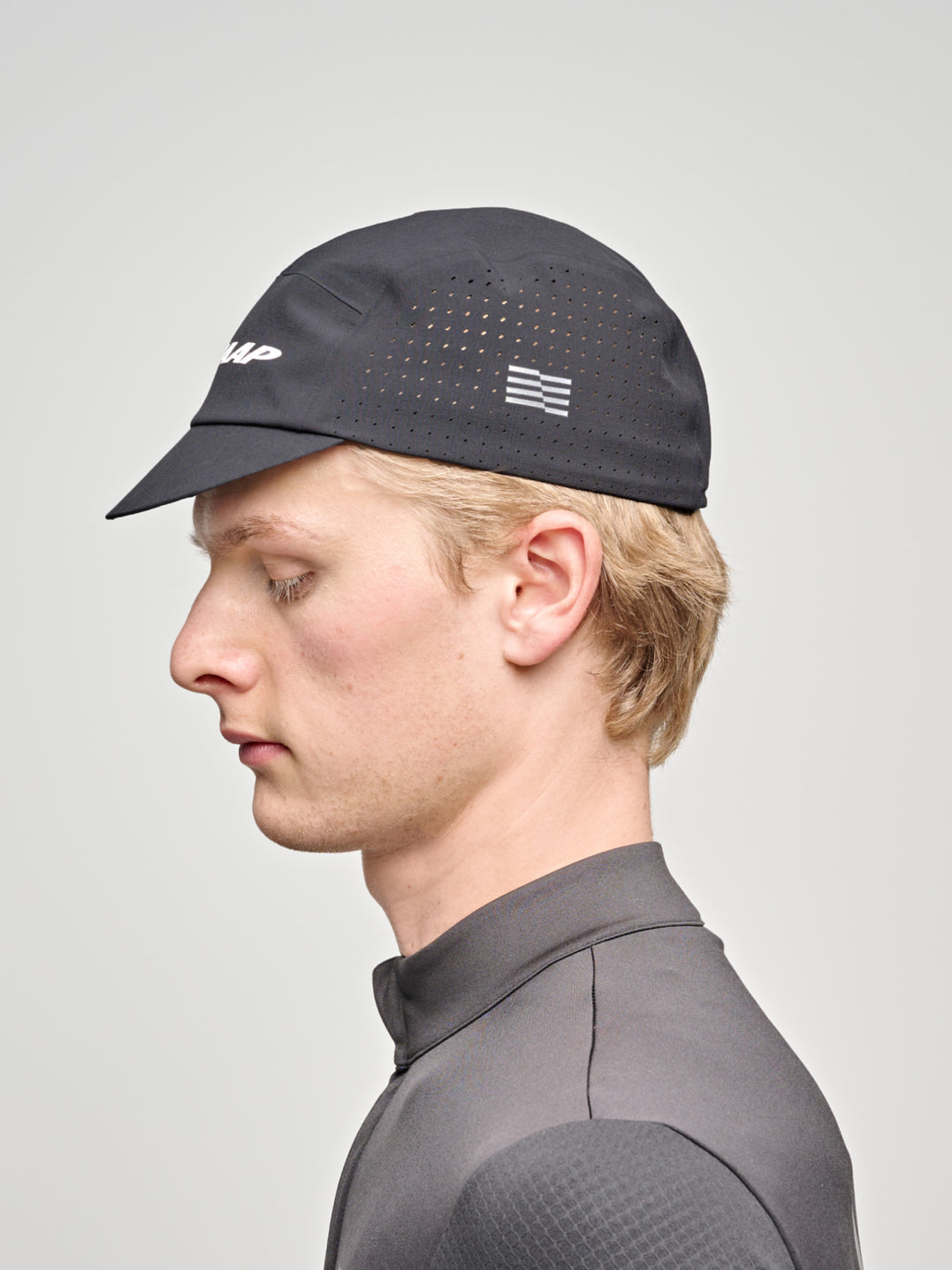 Pro Air Road Cap - Black/Silver