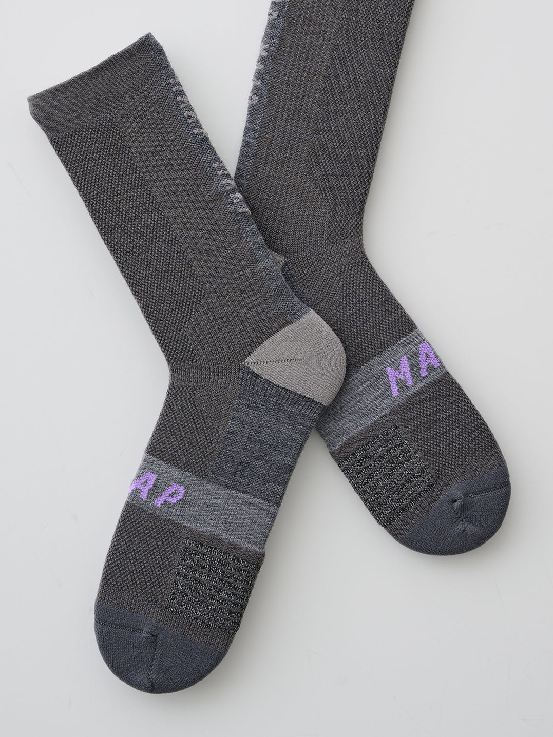 Alt_Road Merino Sock - Monolith