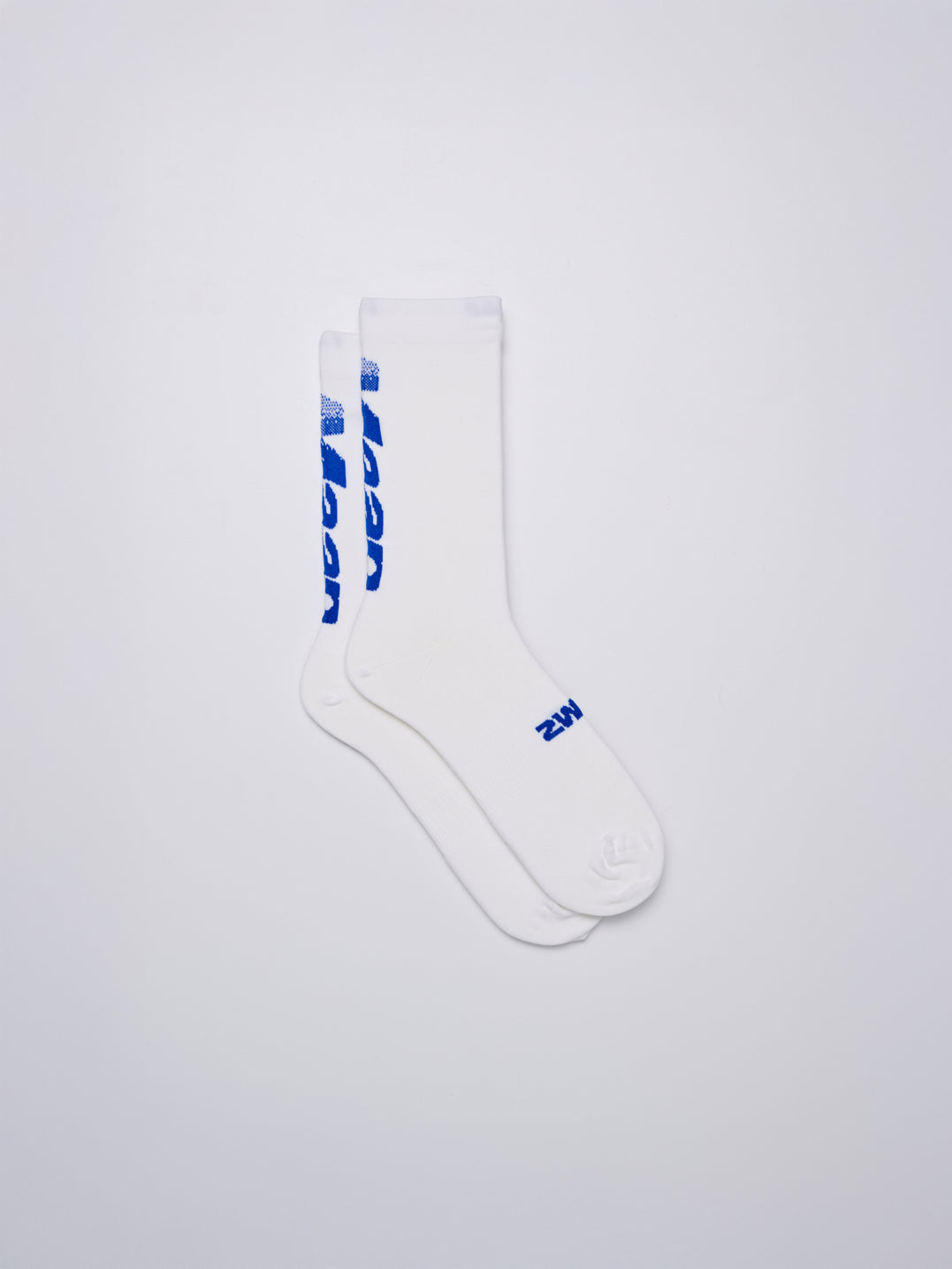 ZWIFT Sock - WHITE/RGB BLUE