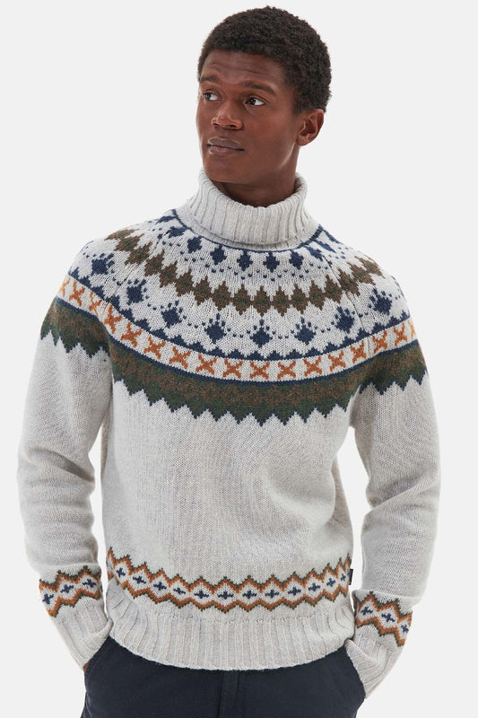 Roose Roll-Neck Jumper - WHISPER WHITE