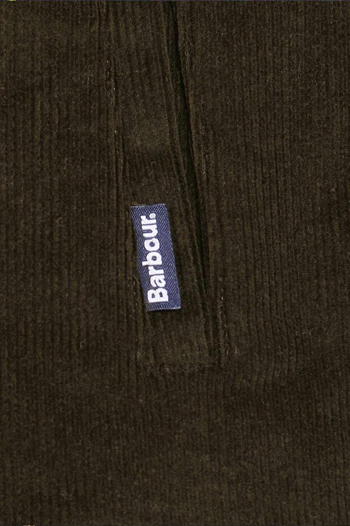 Casual Corduroy Jumper - OLIVE