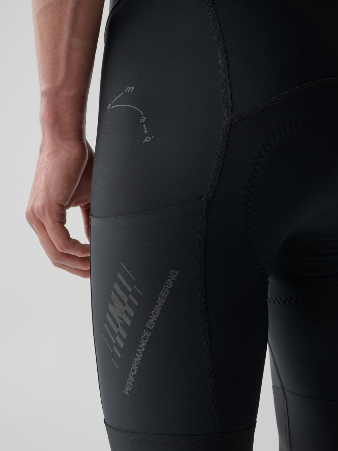 Aerate Team Bib Evo Cargo - Black