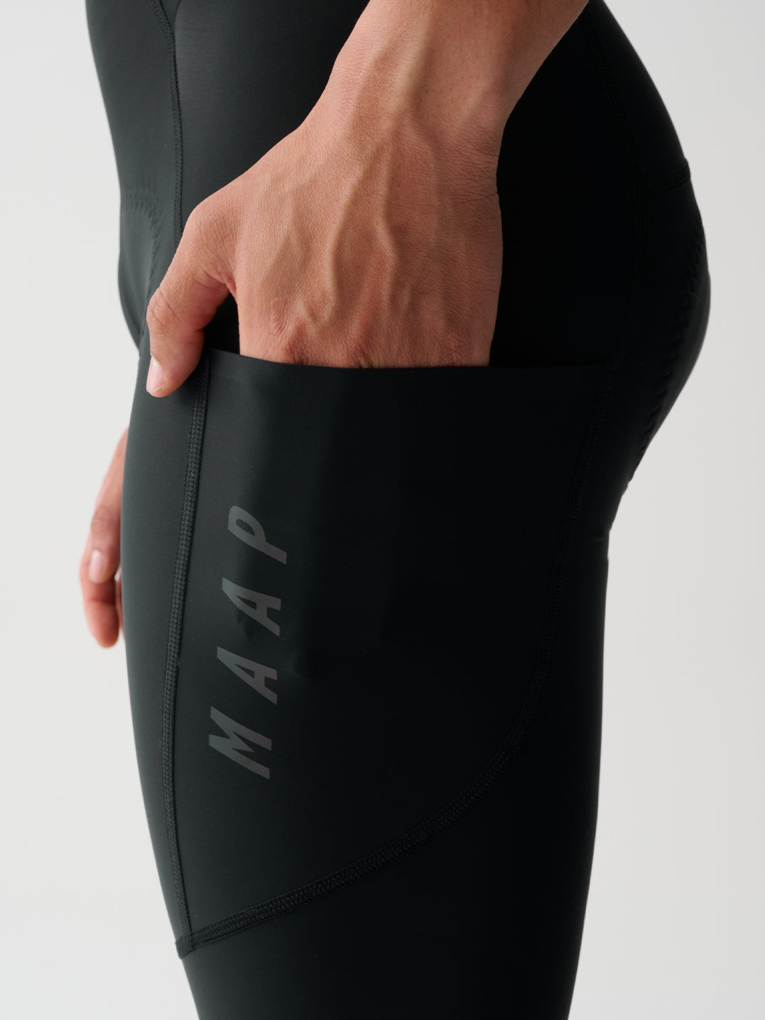 Team Bib Evo Cargo Tights - Black/Black
