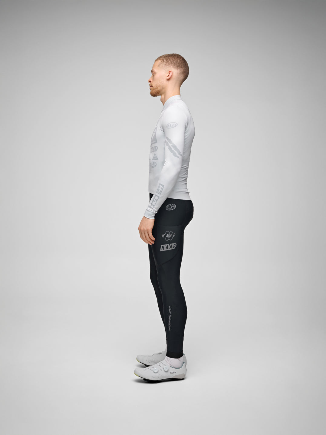 Drome Thermal LS Jersey - Ice Gray