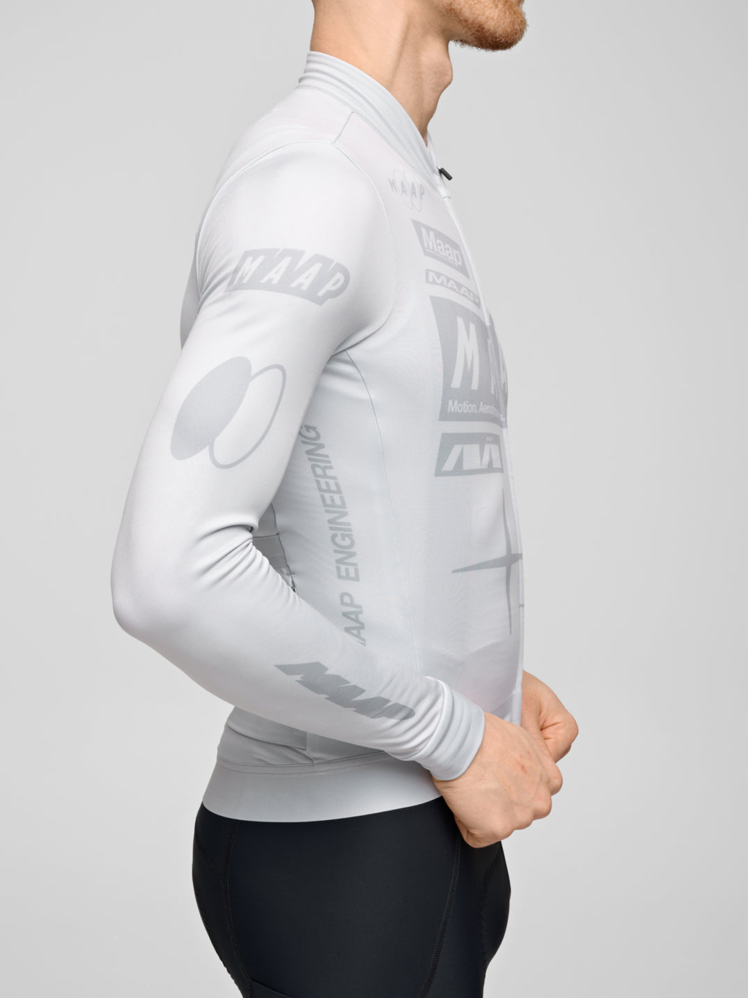 Drome Thermal LS Jersey - Ice Gray