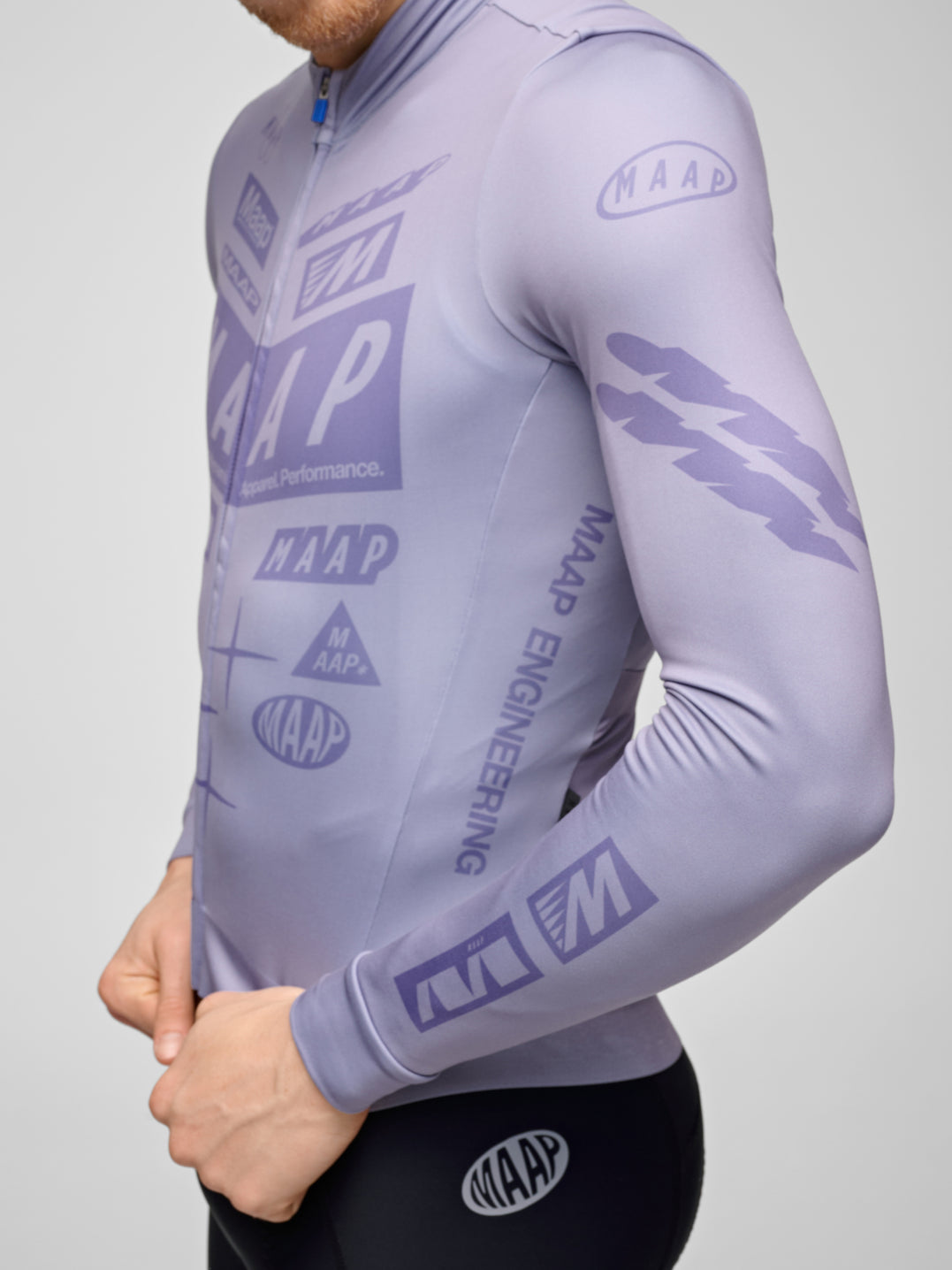 Drome Thermal LS Jersey - Silver Bullet