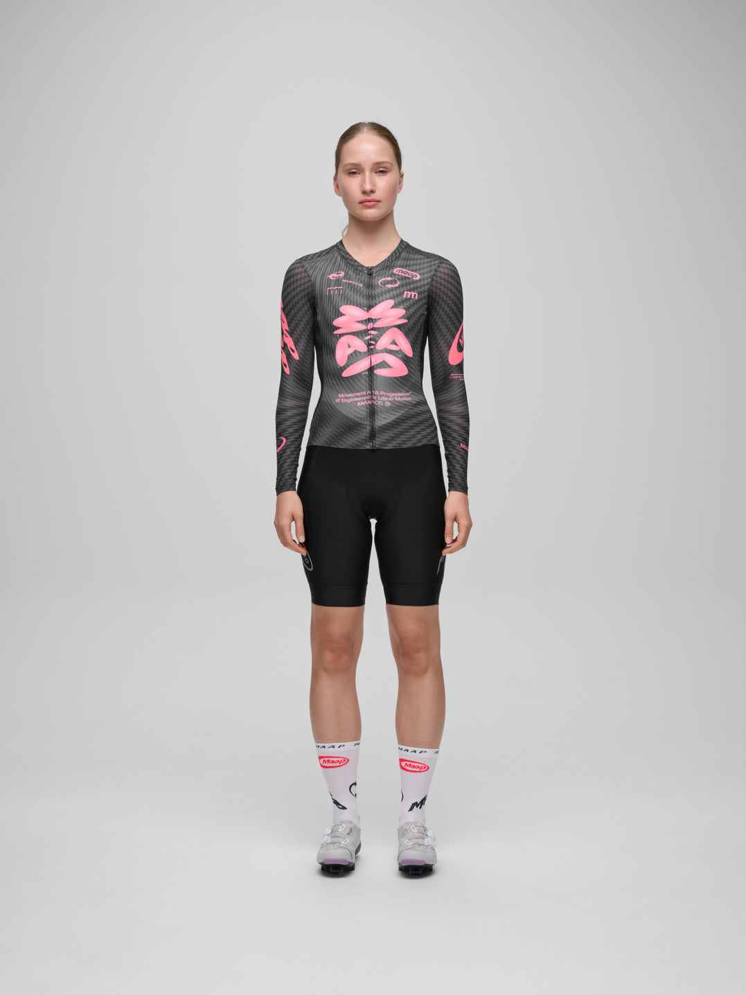 Women's Spectrum Team Bib Evo Cargo - BLACK/HOLOGRAM