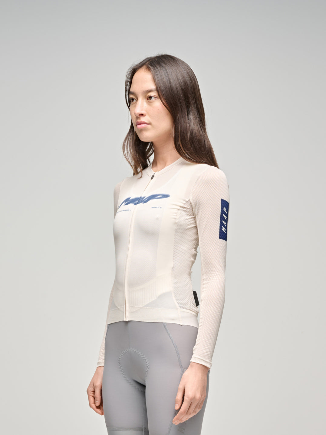 Women's Blaze Pro Air LS Jersey 3.0 - Vanilla