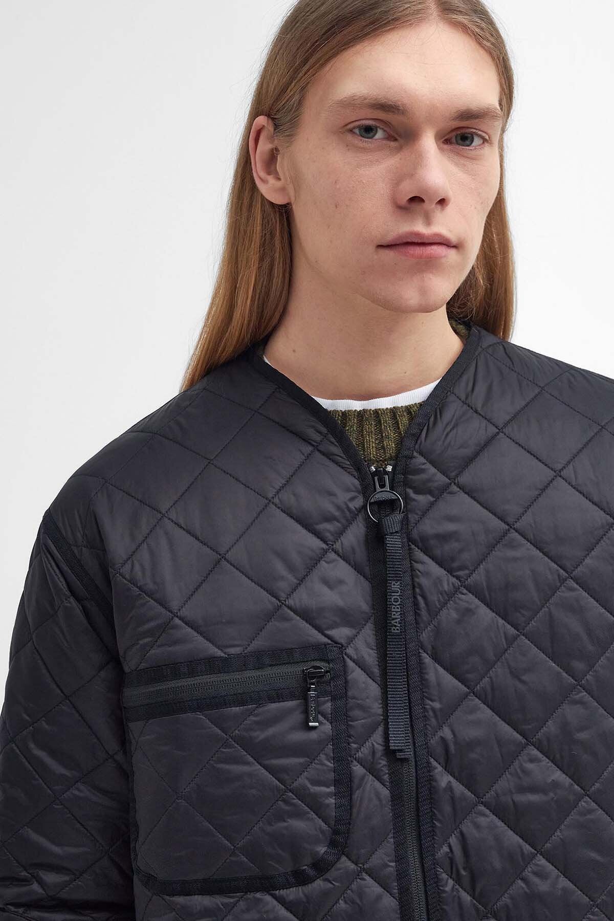 Liddesdale Quilted Liner - BLACK
