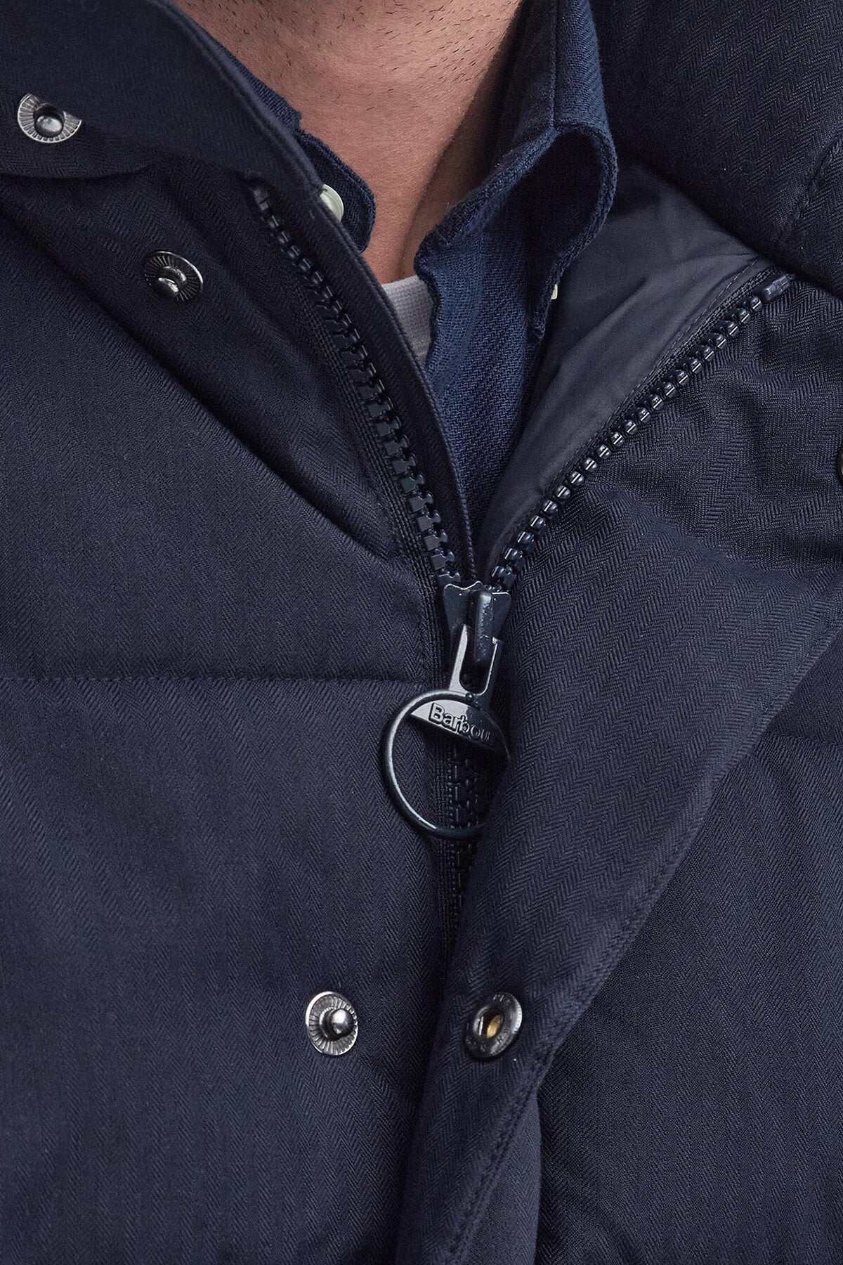 Brampton Puffer Jacket - DARK NAVY