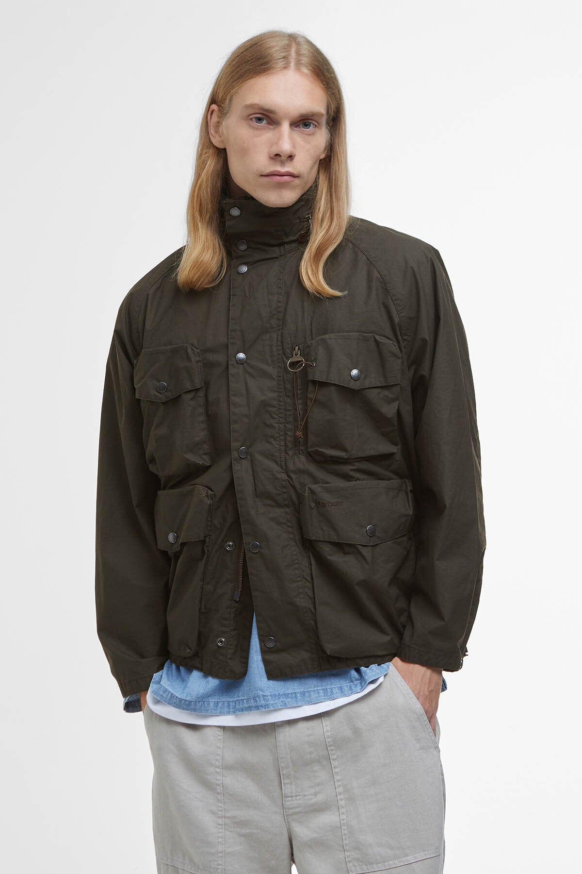 Westmorland Showerproof Jacket - PIGMENT GREEN/BREEN