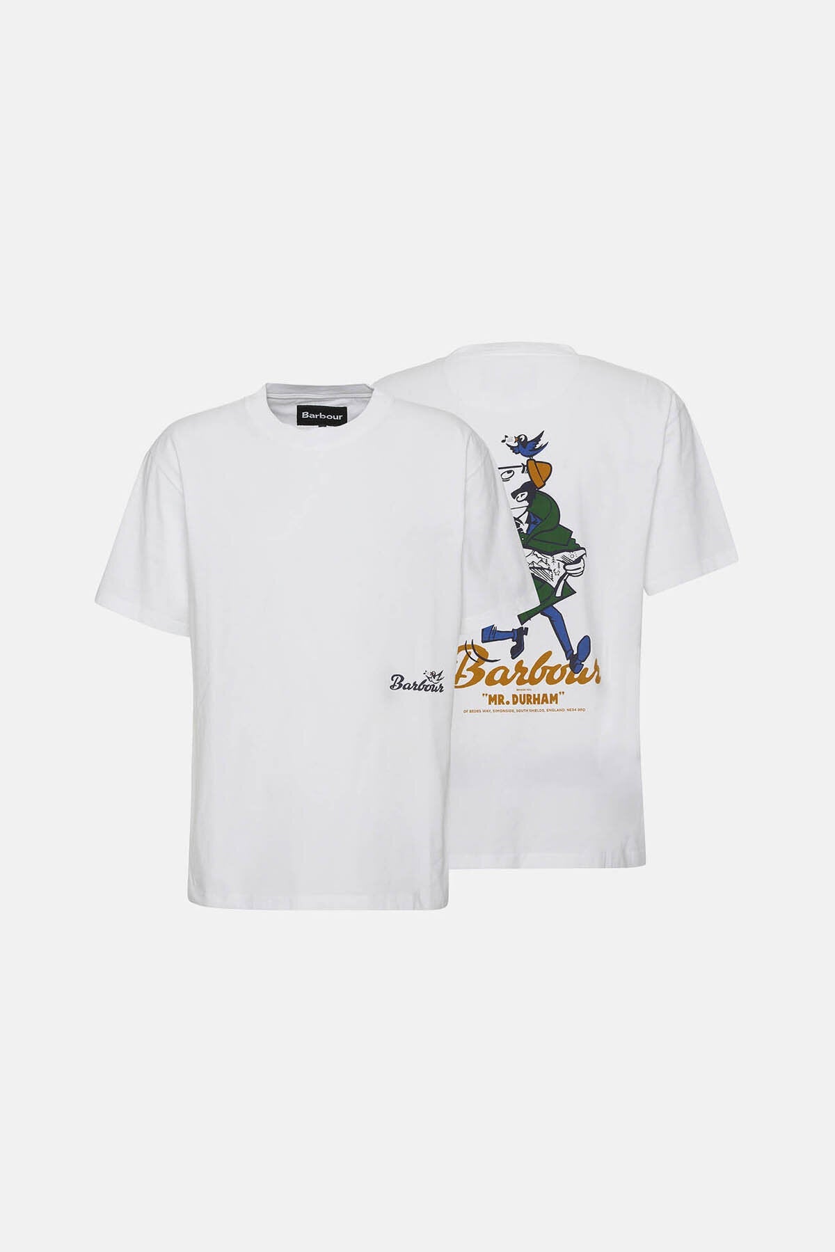 Regence Oversized Graphic T-Shirt - WHITE