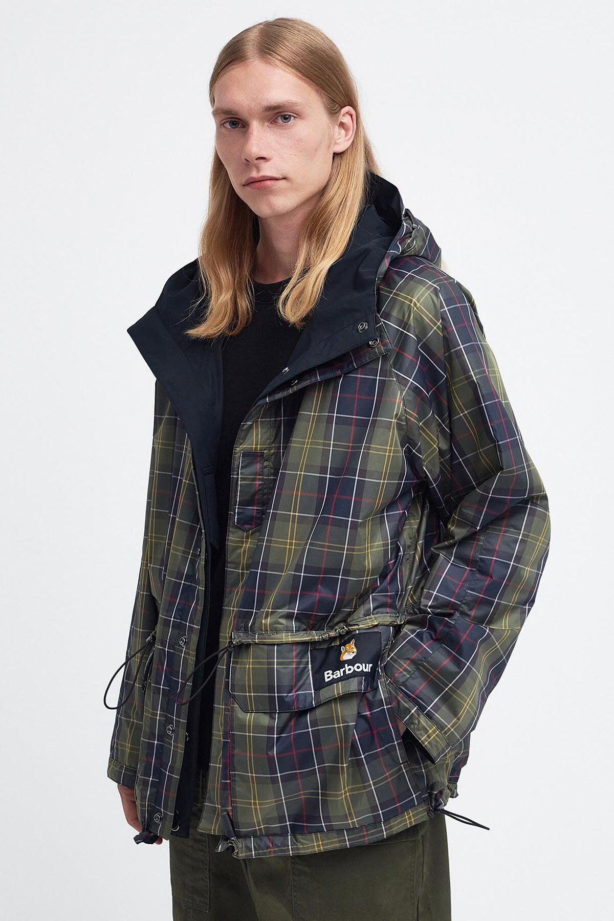 Military Reversible Waterproof Jacket - BLACK