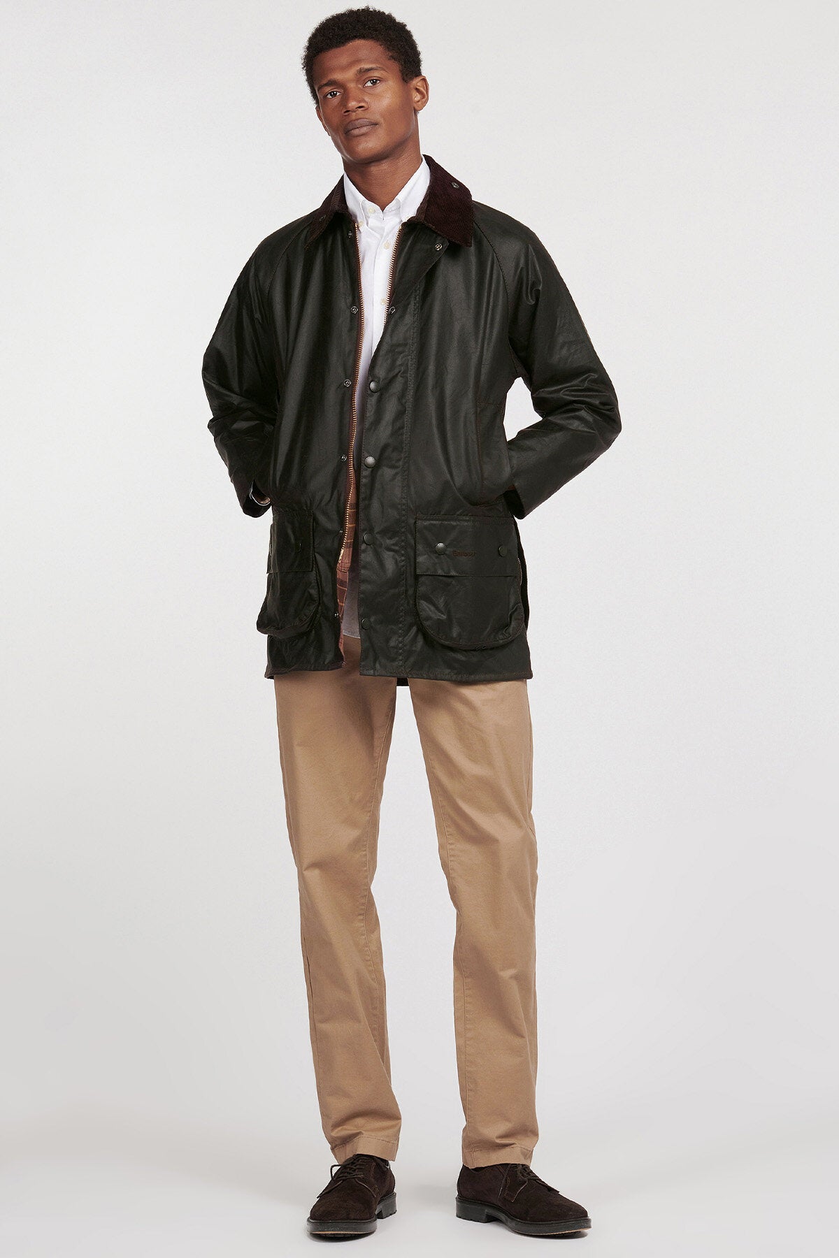 Beaufort Wax Jacket - SAGE