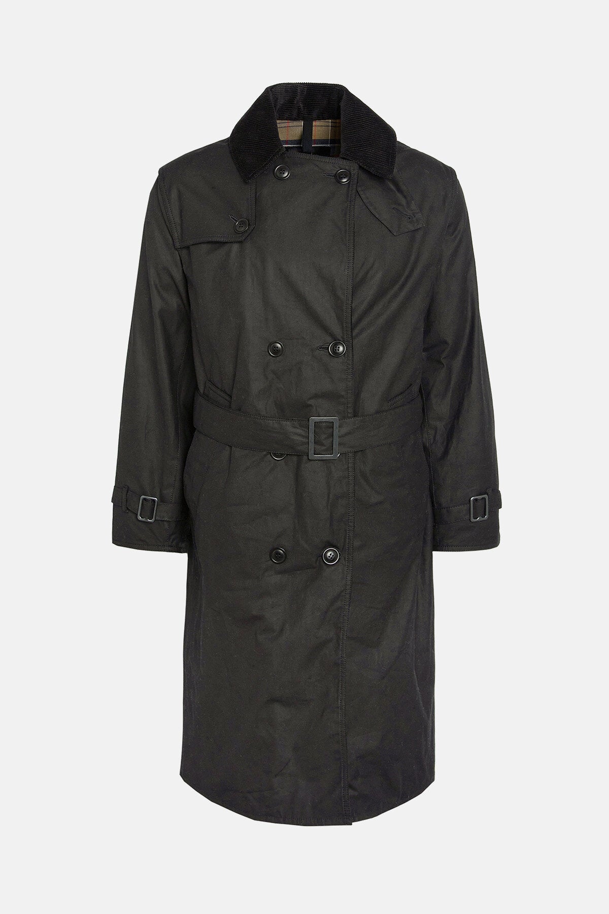 SL Whitley Wax Trench Coat - SAGE