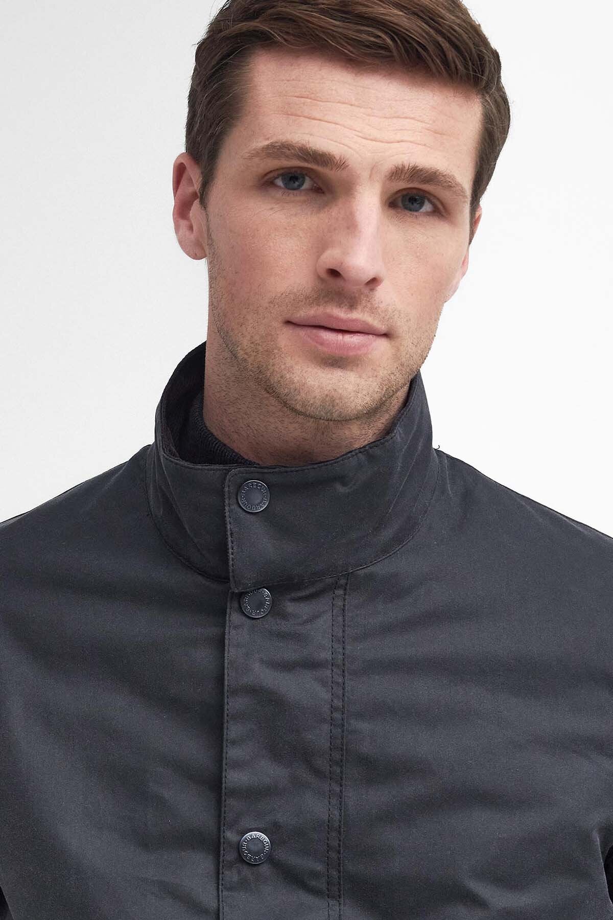 Tarnport Waxed Jacket - GREY