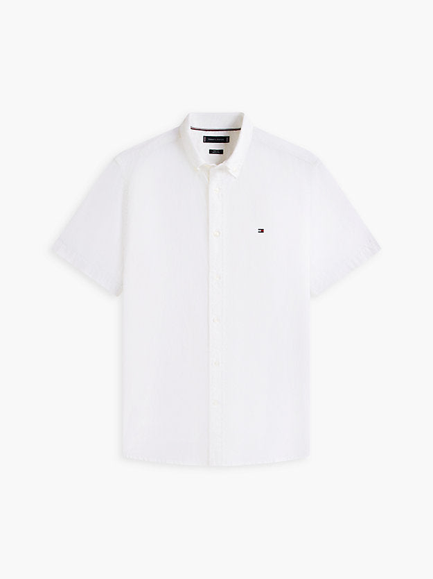 Regular Fit Flex Poplin Short Sleeve Shirt