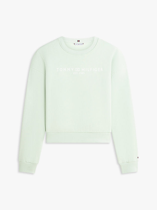 Logo Relaxed Fleece Sweatshirt