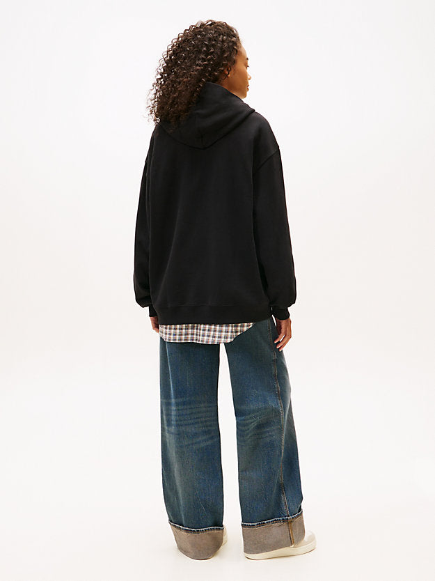1985 Flock Logo Oversized Hoody