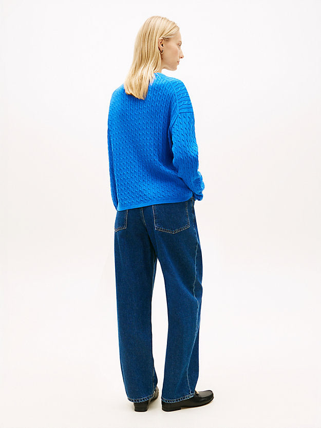 Cable Knit Relaxed Jumper