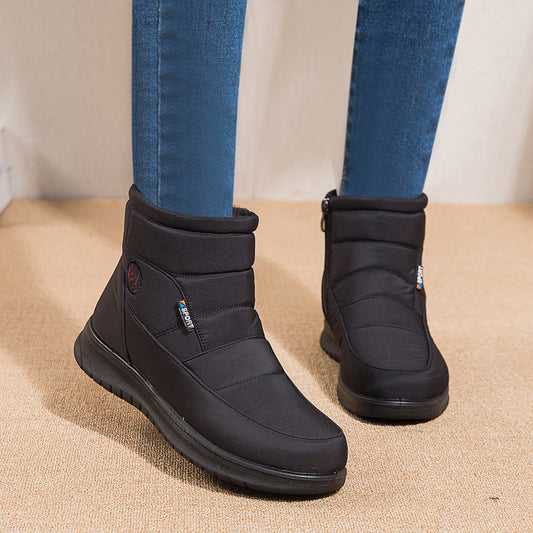 Damen Winter Wasserdichte Schneestiefel