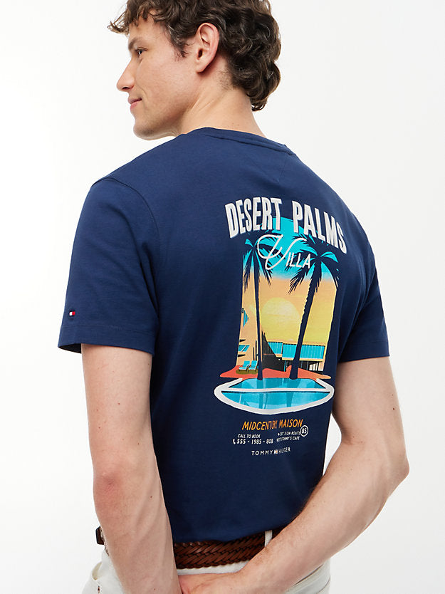 Back Graphic Jersey T-Shirt