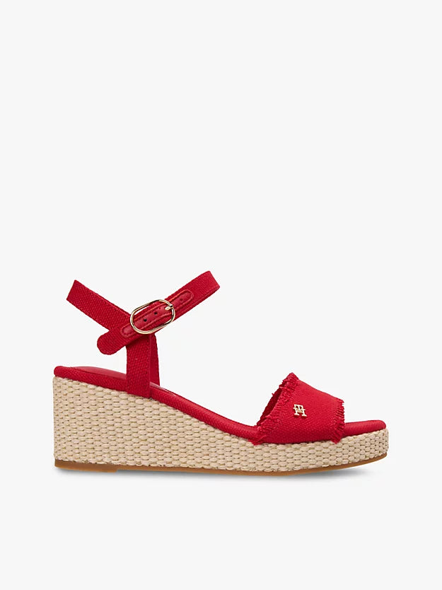 Monogram Woven Wedge Espadrilles