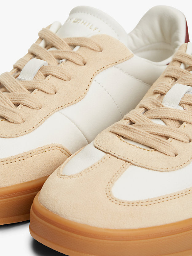 Monogram Mixed Texture Trainers