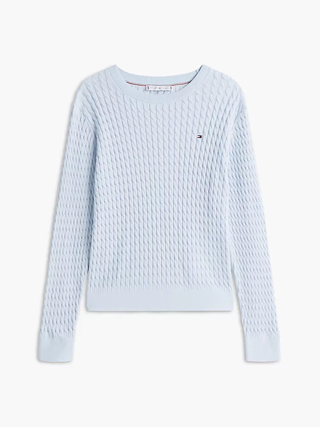 Cable Knit Crew Neck Jumper