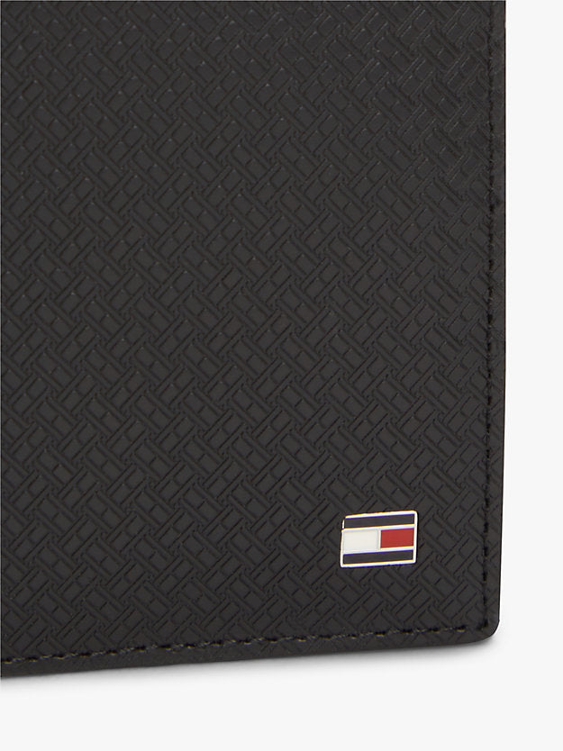 Embossed Flag Leather Card And Coin Wallet