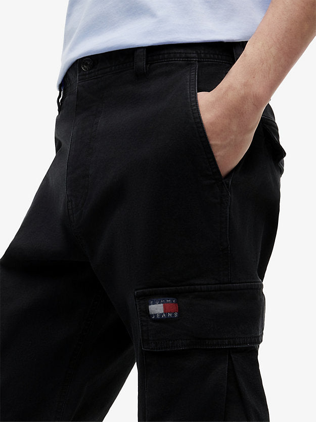 Otis Canvas Straight Cargo Trousers