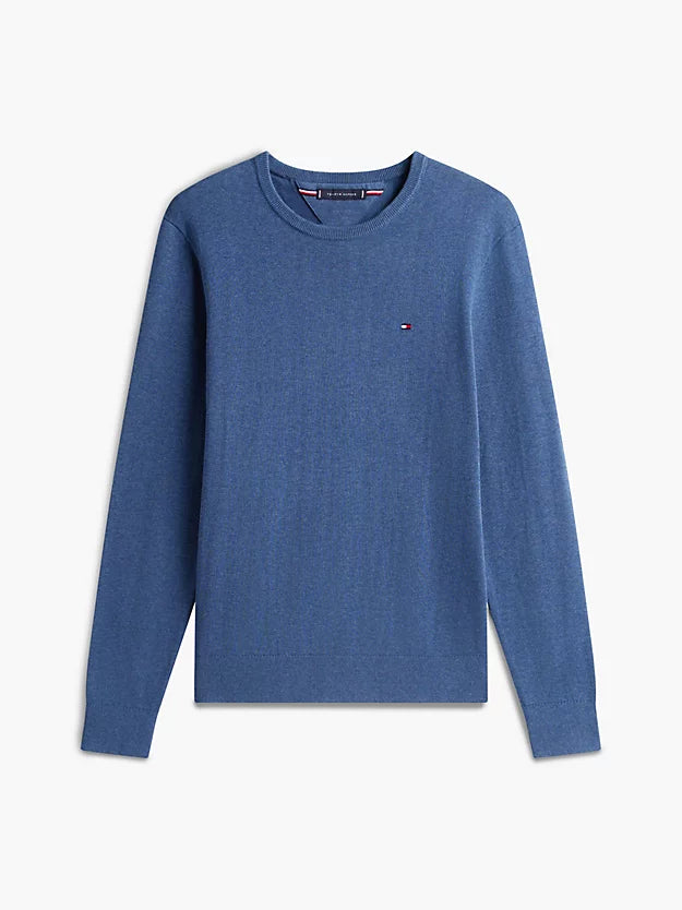 Flag Embroidery Crew Neck Jumper