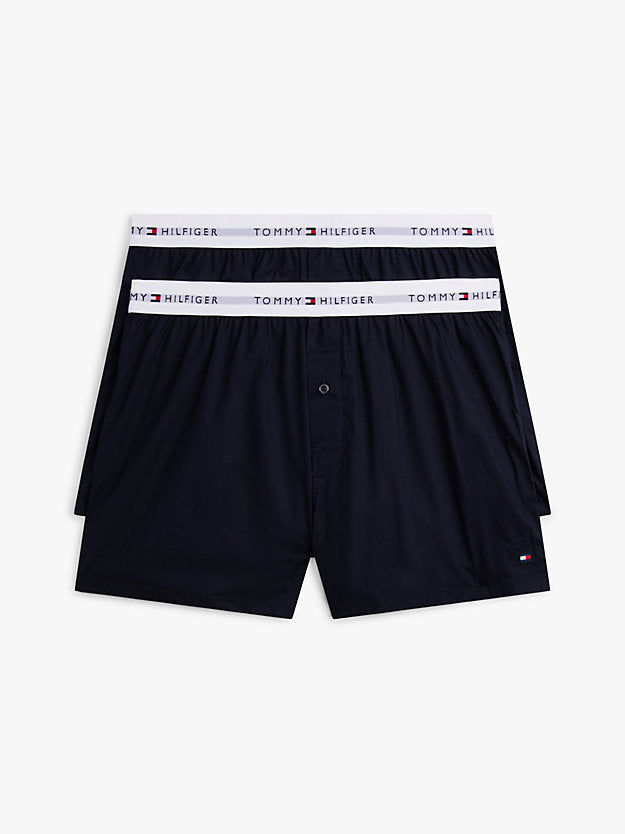 2-Pack Signature Logo Poplin Boxer Shorts
