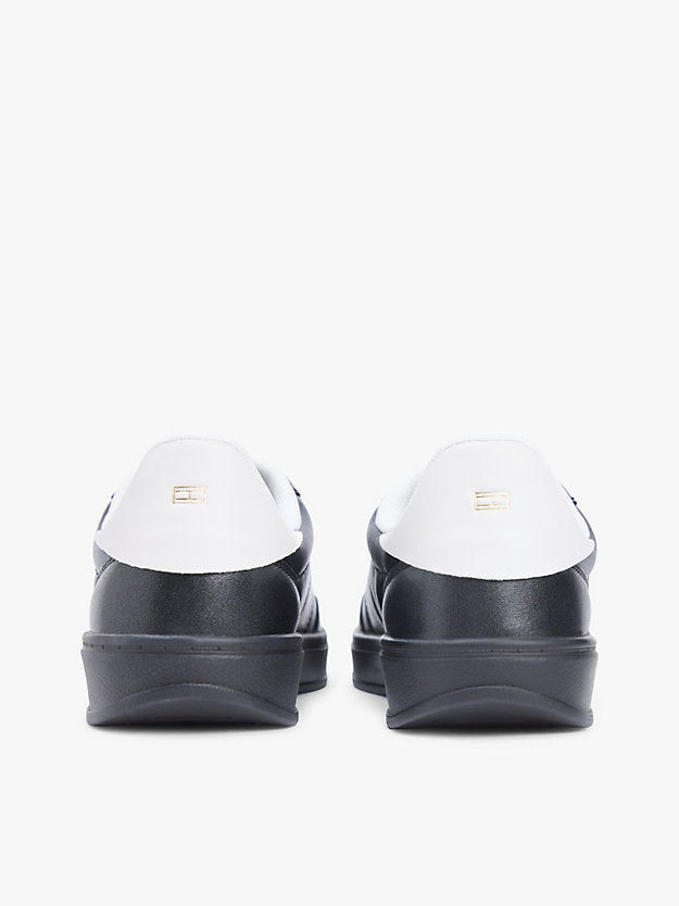 Monogram Metallic Trainers WiLeather
