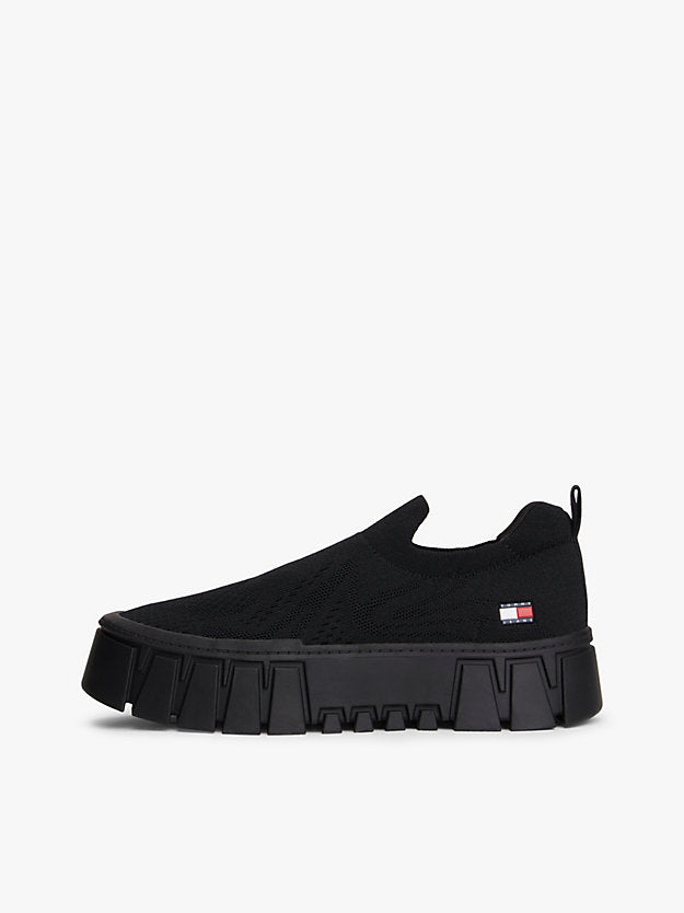 Chunky Cleat Knit Trainers